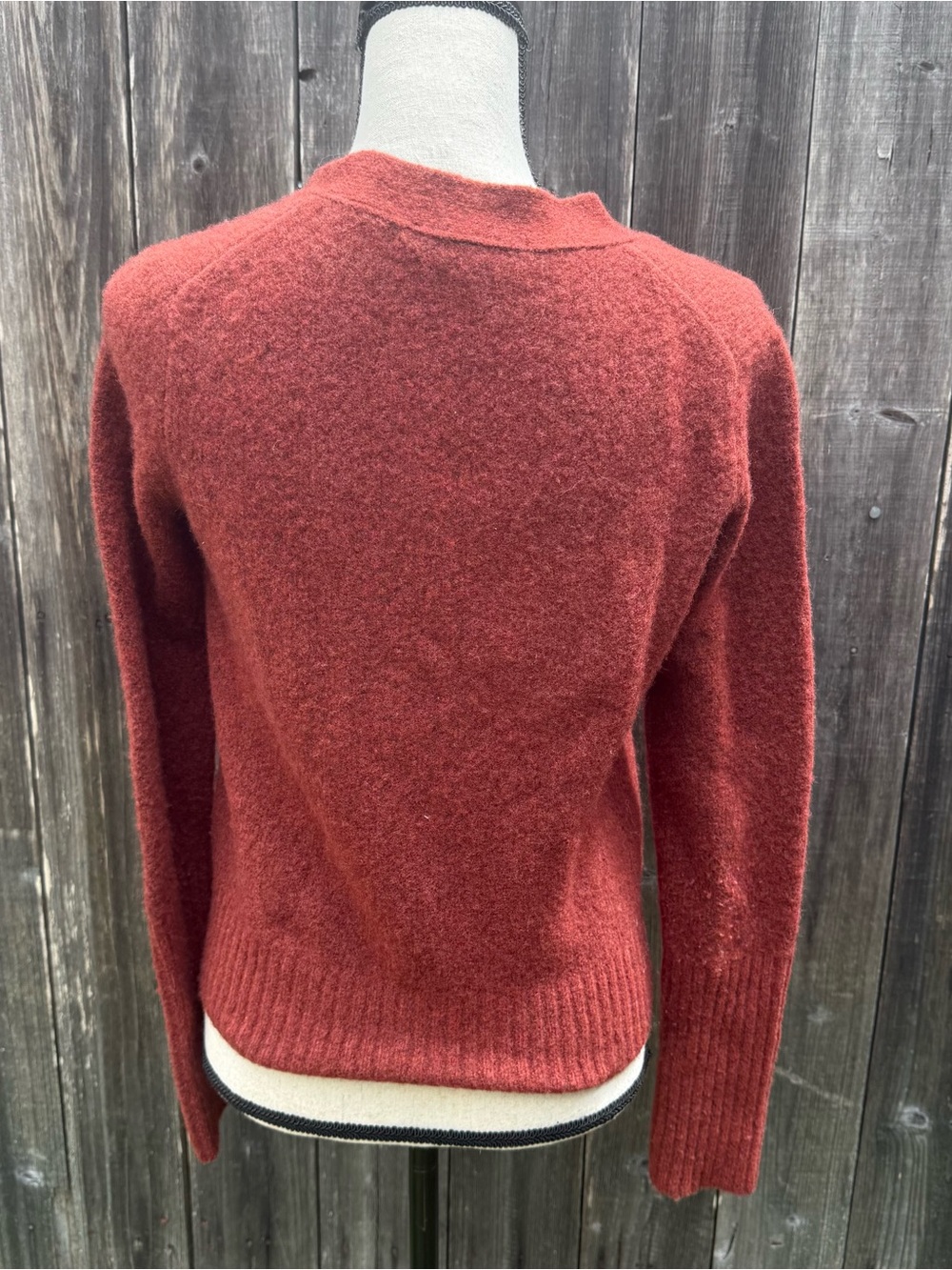 Rust Orange All Saints Cardigan - Picture 5 of 8